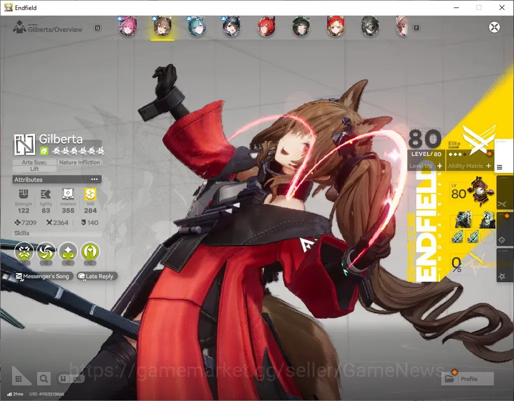 Arknights: Endfield Accounts ASIA|Lv 58|12 SSR(7Limit)+12(*6Wep)|[Yvonne,Laevat image 7