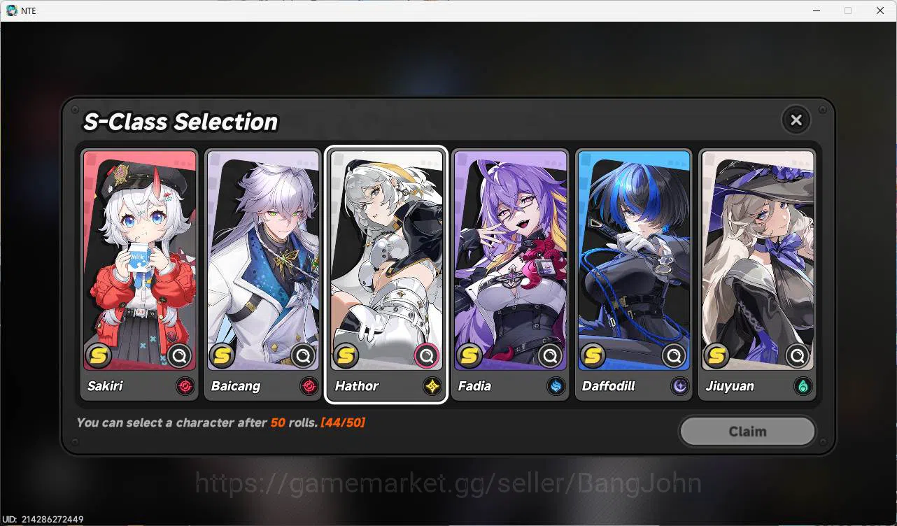 Neverness to Everness Accounts SEA| starter lvl 3| Mint + 5 char, bonus + America image 4