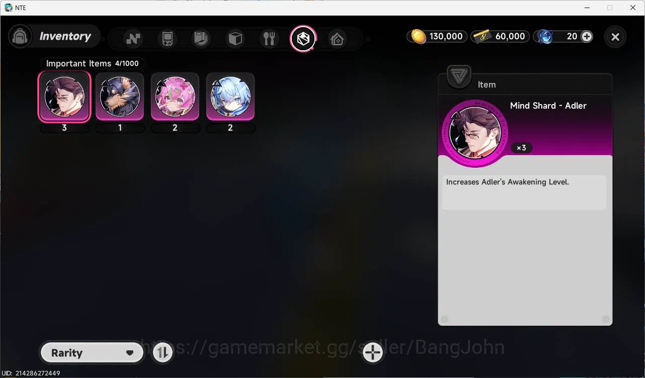 Neverness to Everness Accounts SEA| starter lvl 3| Mint + 5 char, bonus + America image 6
