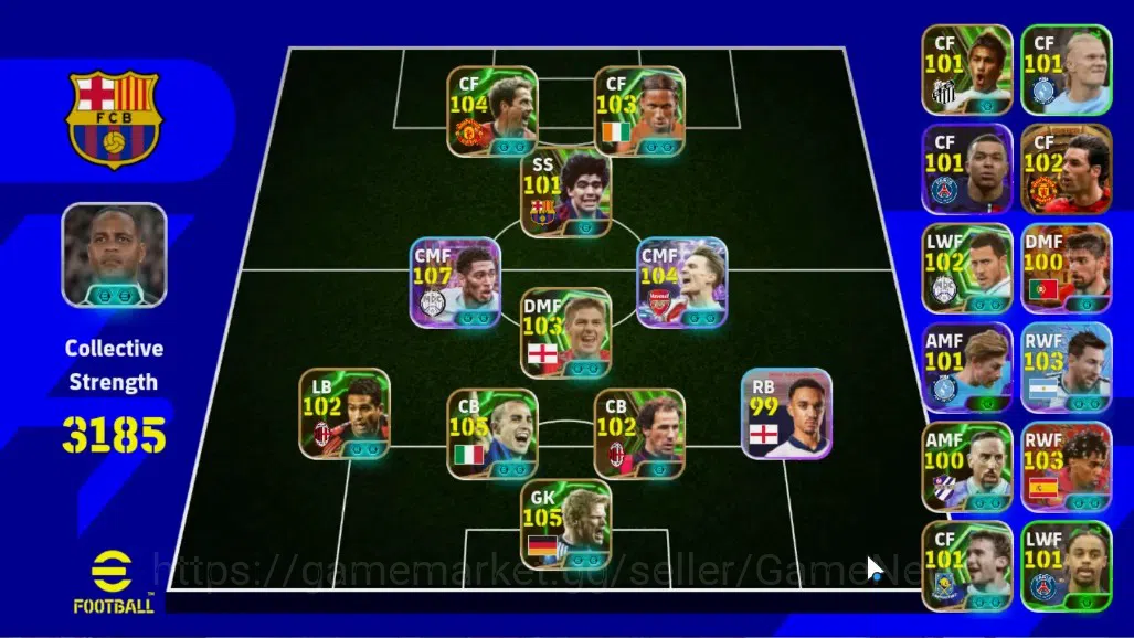 eFootball Accounts Android|Big Time (Ruud Van Niesterroolj)|Epic 13|S image 1
