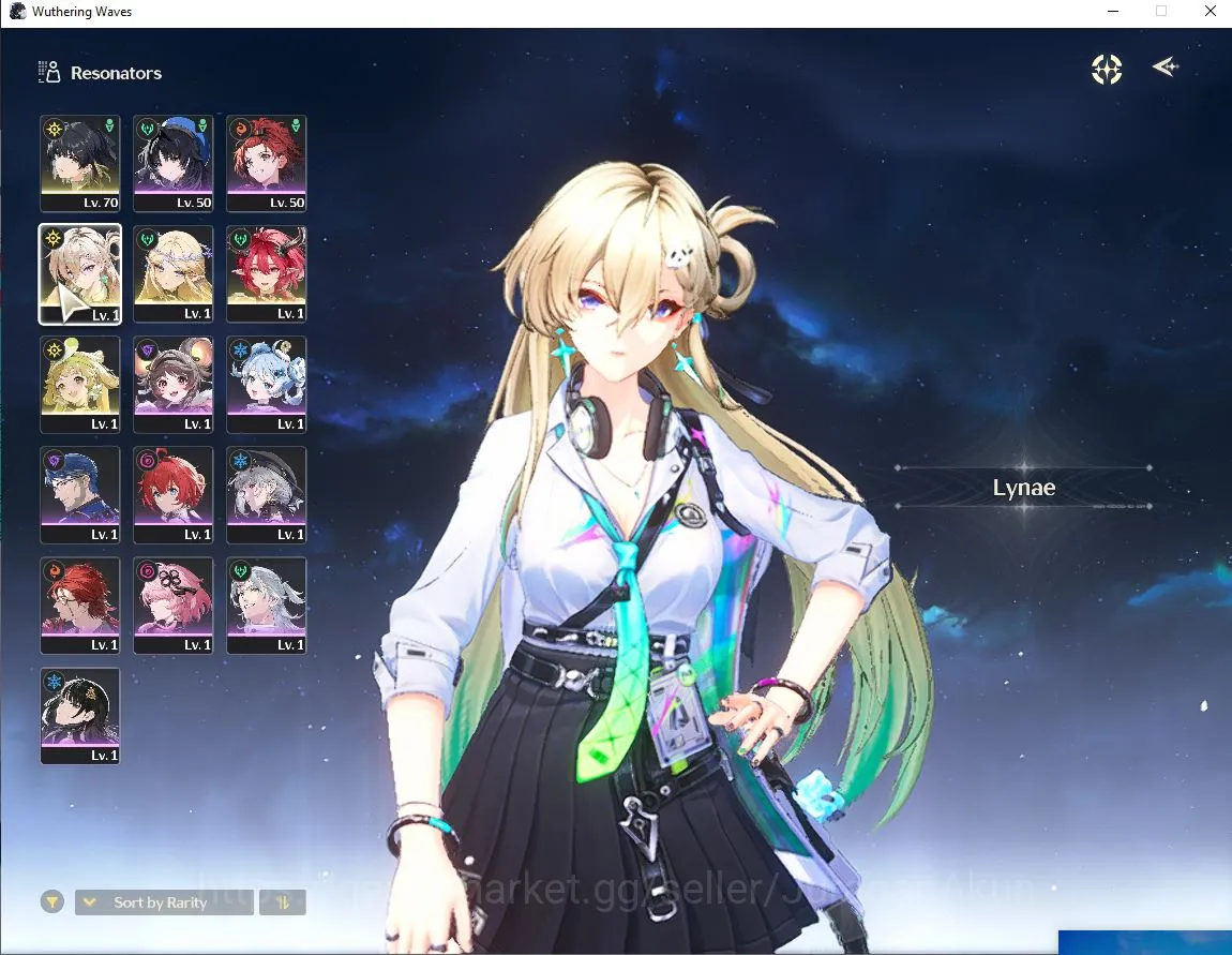 EU | UL 45 | 3 Limited | Cartethyia+Sign,Ciaccona+Sign,Lynae+Sign |DB Lv 25| MC Female| Log Kuro | Check SS (WW2175) Wuthering Waves Starter EU | UL 45 | 3 Limited | Cartethyia+Sign,Ciaccona+ image 1