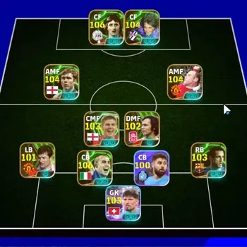 eFootball Accounts Legends & Iconic Players Android|Big Time Ronaldinho Gaucho|34 Epic Johan Cruyf,Fabio Canavaro,Gabriel