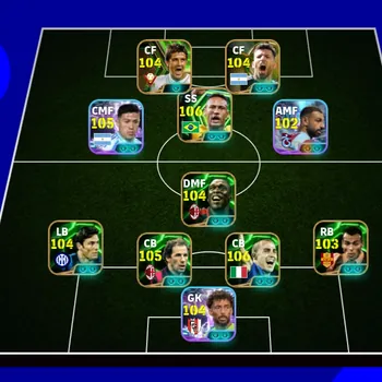 eFootball Accounts Legends & Iconic Players 9 MANAGER BOOSTER | COLECTIVE 3226+,NEYMAR JR x MOH SALAH x C SEERDOF x ENZO F x