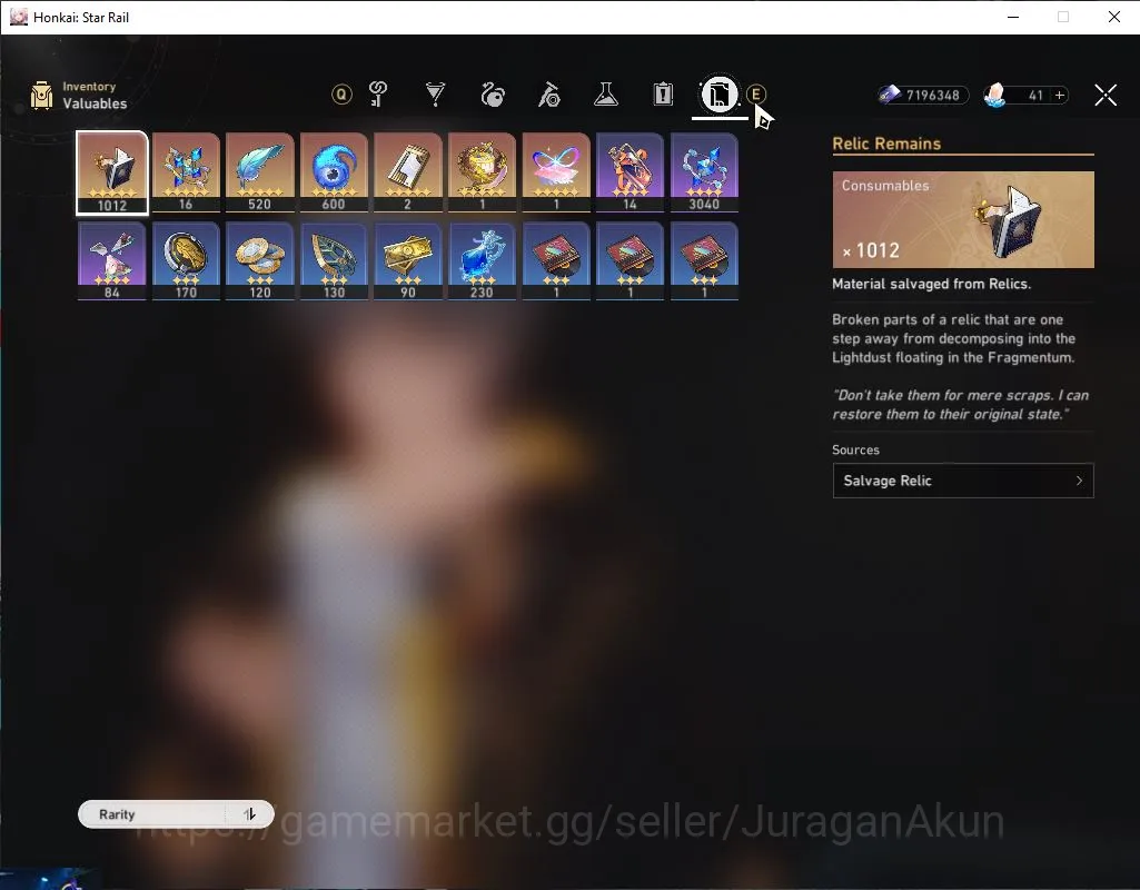 Honkai Star Rail Accounts End Game Asia|TL 64| 8 limited |Dante+Sign,Castorice,B3,Hyacine,Saber,Anaxa,Ruan Mei,Archer|Mc 5