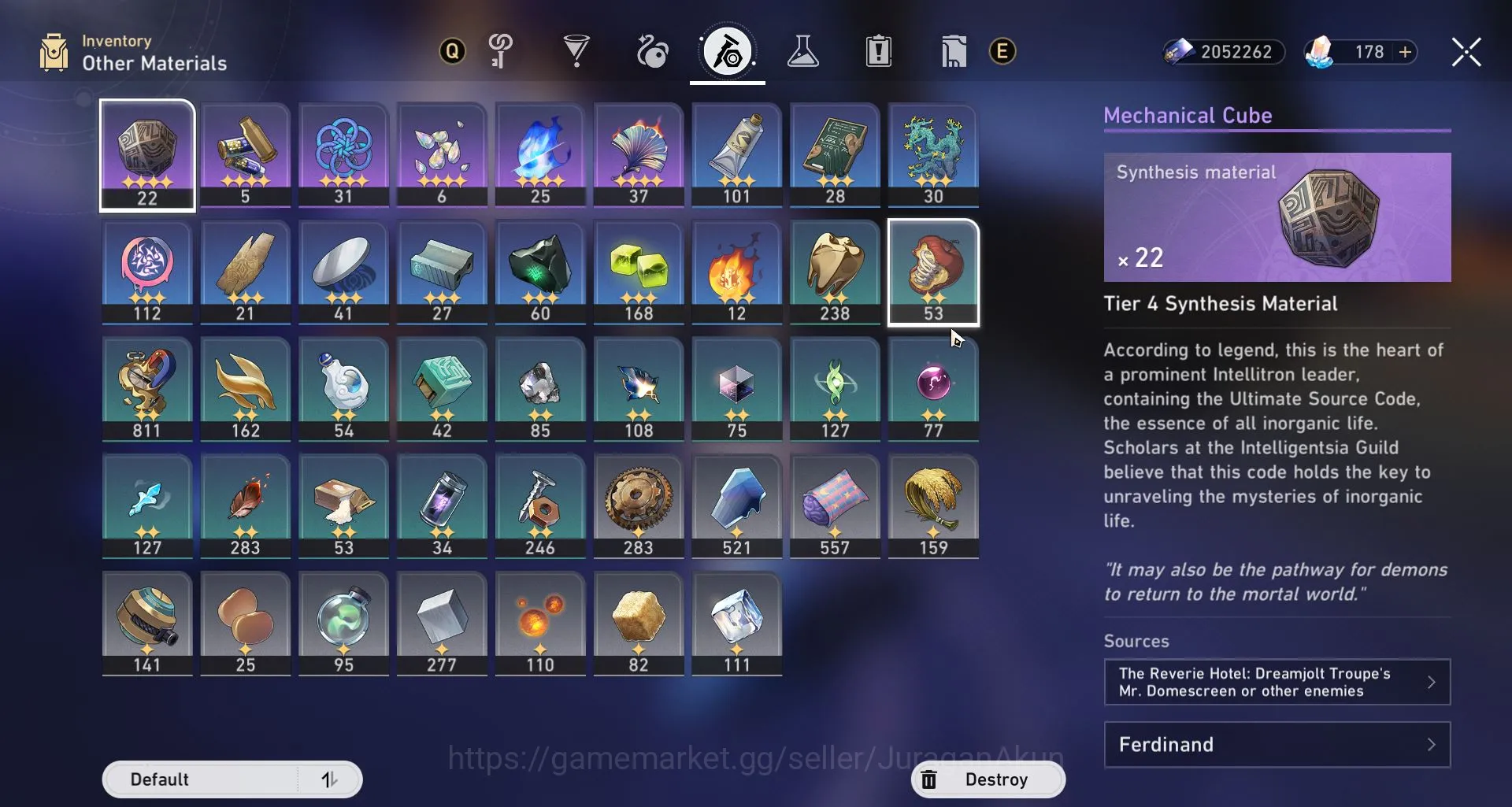 Honkai Star Rail Accounts Mid Game ASIA [TL68] 9 Limited (Acheron+Sign, Firefly+Sign , Feixiao, Ruan Mei 9