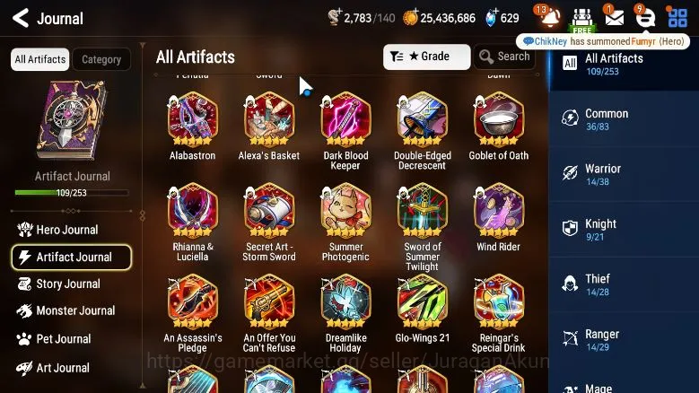 Epic Seven Accounts Mid-Tier Asia Unverif|13ML(Fallen Cecilia,DP Aria,MA Kenetc)203Char Abigail,Cermia,Hwayoung,etc|POH 5