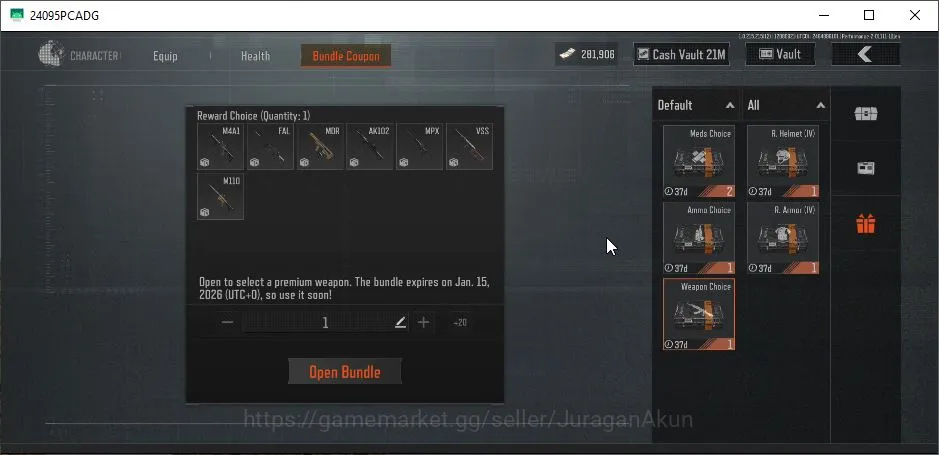 Arena Breakout Accounts Mid-Tier [MOBILE] Lv 30|SV 21,5M|CV 21M| Splash AR-57, Edge MPX, Gravekeeper Mosin, Forest MP5 Etc 5