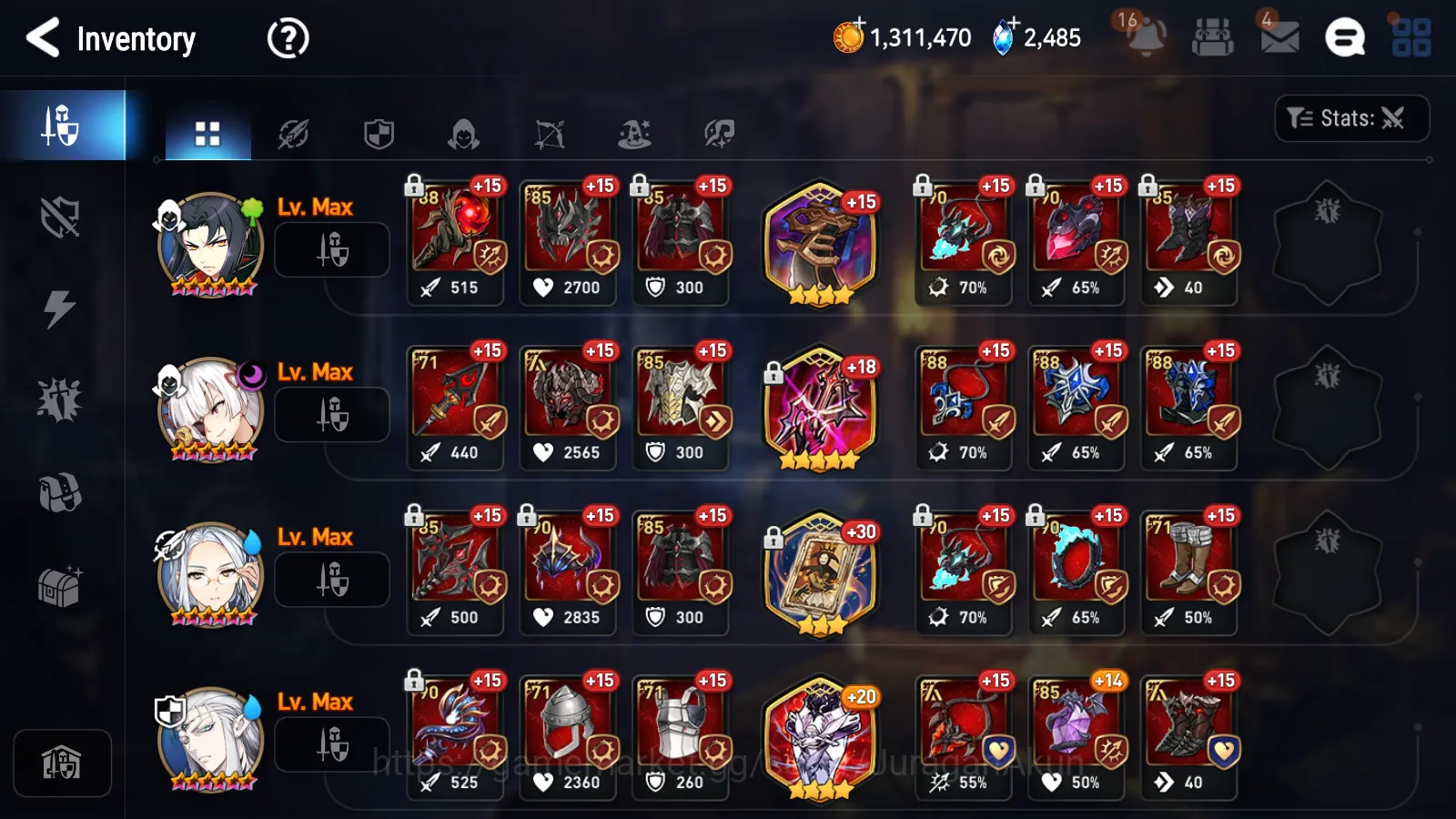 Epic Seven Accounts Mid-Tier AsiaUnverif|7ML(B Arunka,D Corvus,O Sigret,A Vildred,Etc)169 Char,Haste,etc|Blesssing On|2K 6