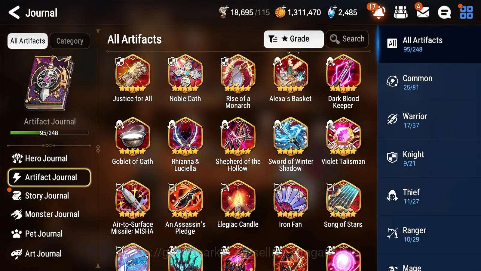 Epic Seven Accounts Mid-Tier AsiaUnverif|7ML(B Arunka,D Corvus,O Sigret,A Vildred,Etc)169 Char,Haste,etc|Blesssing On|2K 7