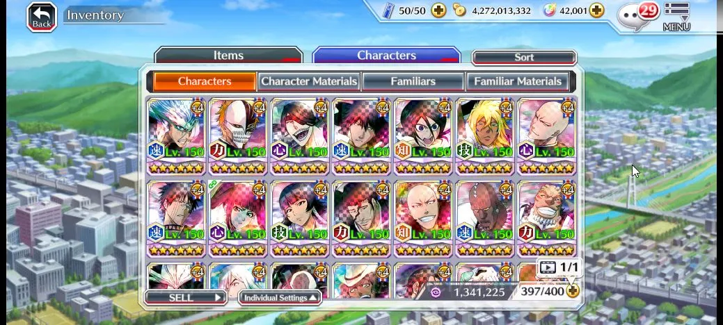 Bleach: Brave Souls Accounts High-End [GLOBAL] 42K Orbs| Rukia 10th Aniv, Nellier+Rangiku 10th Art,Byakuya Renewed Etc|CE 6