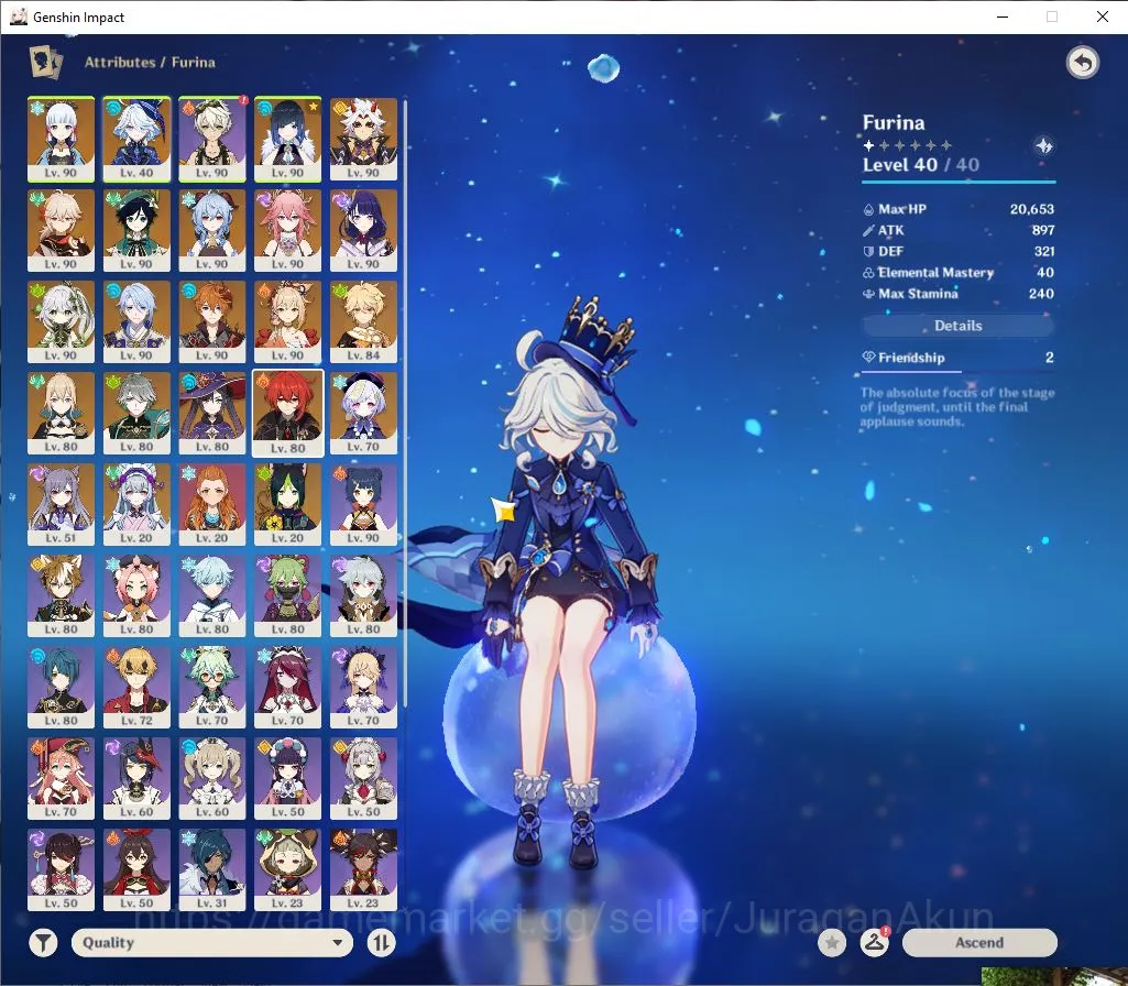 Genshin Impact Accounts ASIA|AR 59|14 Limited+ 8[5* Weapon]|[Ayaka,YaeMiko image 3