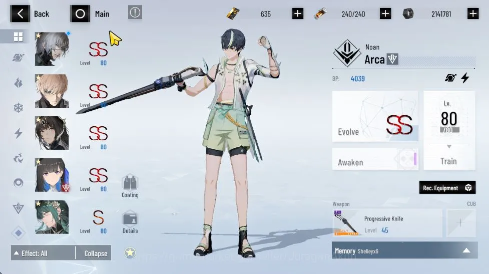 Punishing: Gray Raven Accounts ASIA|ENDGAME|11 Coat List|19S Char(Lucia Pyro+Sign image 4