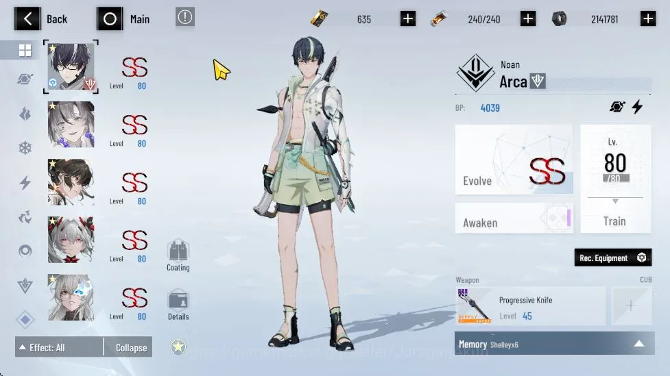 Punishing: Gray Raven Accounts ASIA|ENDGAME|11 Coat List|19S Char(Lucia Pyro+Sign image 5