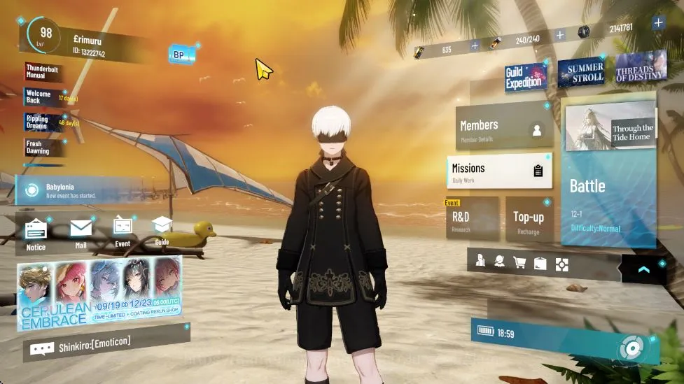 Punishing: Gray Raven Accounts ASIA|ENDGAME|11 Coat List|19S Char(Lucia Pyro+Sign image 1