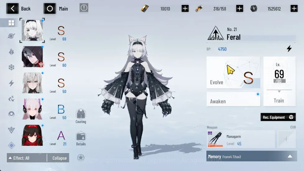 Punishing: Gray Raven Accounts EUROPA | Starter |10K BC+ 3K YC + 6K BlueCard + 1 image 5