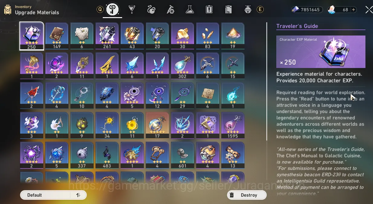 Honkai Star Rail Accounts End Game ASIA [TL64] 6 Limited (Anaxa + Sign, Jingliu, Acheron, RM, Jingyuan & ETC)|Take Email 6