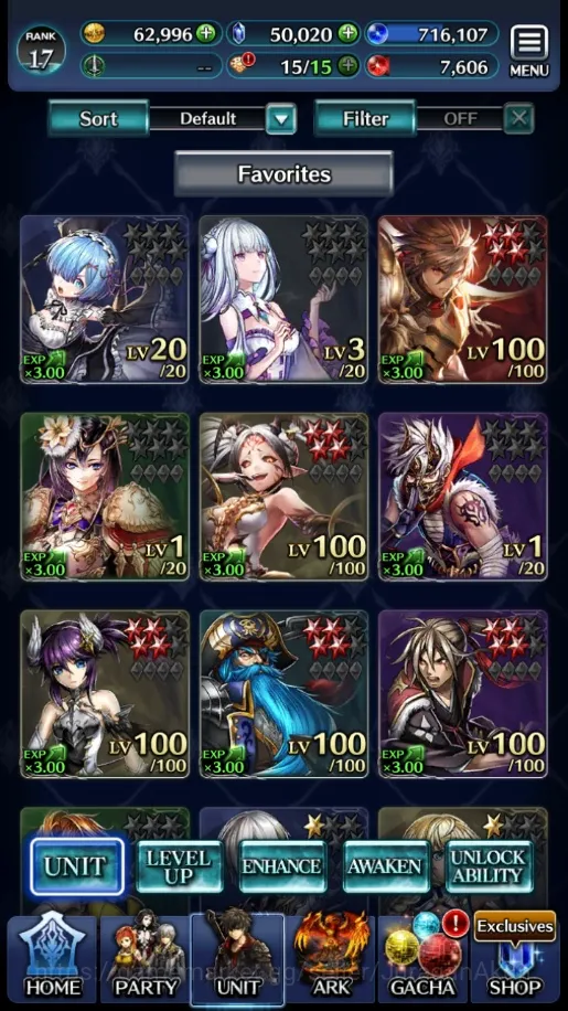 Last Cloudia Accounts Low-End Global|Starter 50020 Crystal+Collab Re:Zero (Rem & Emilia)+Other Units|Code Only|Check 4