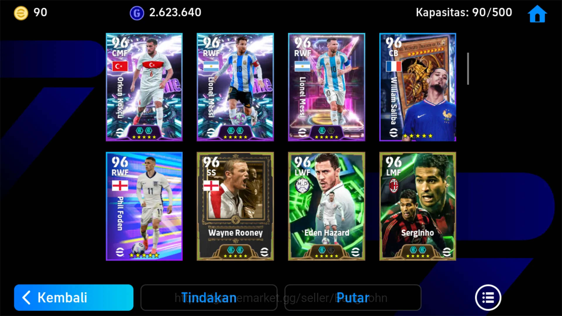 eFootball Accounts Power 3155 | Zico Epic db Blitz , Veron Epic db, C image 4