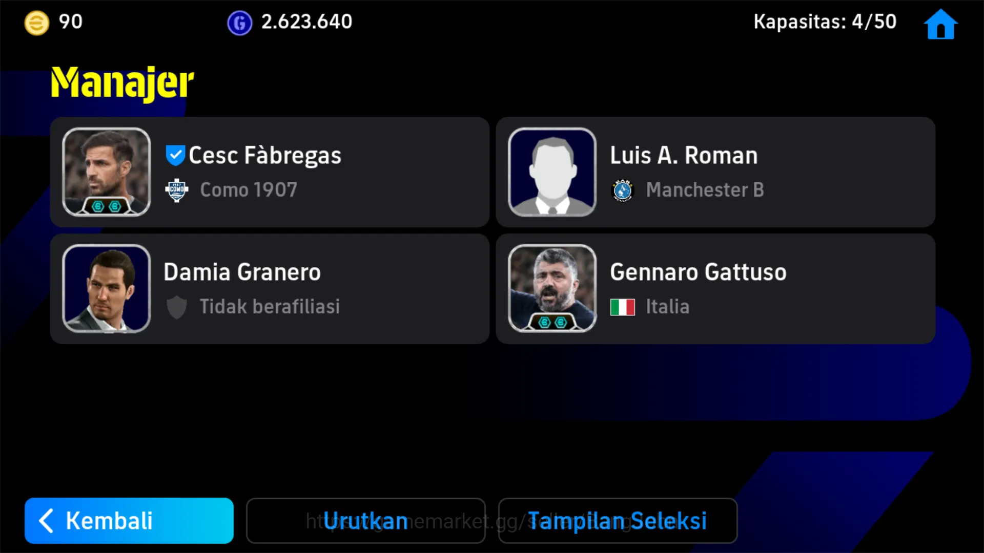 eFootball Accounts Power 3155 | Zico Epic db Blitz , Veron Epic db, C image 6
