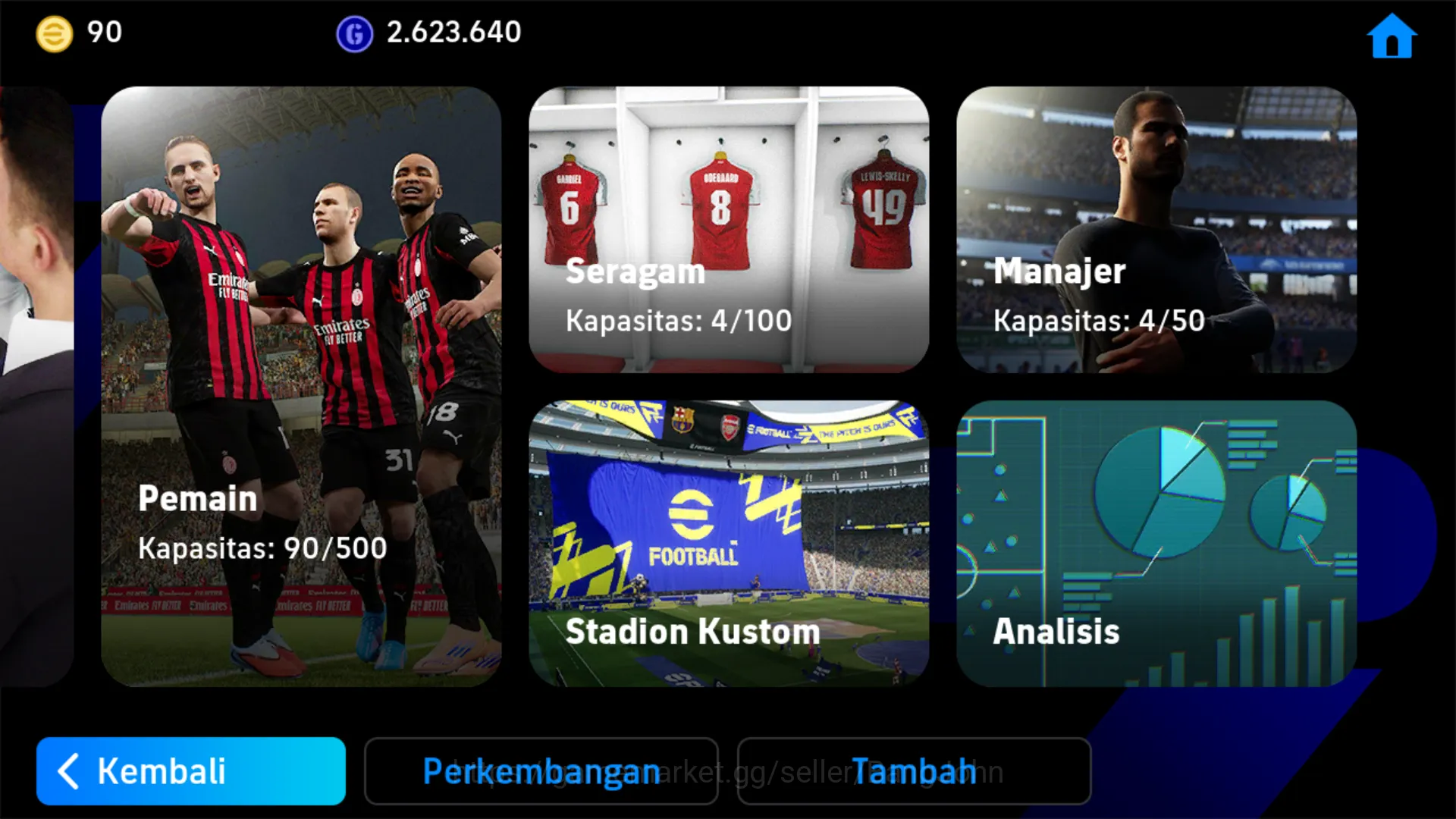 eFootball Accounts Power 3155 | Zico Epic db Blitz , Veron Epic db, C image 7