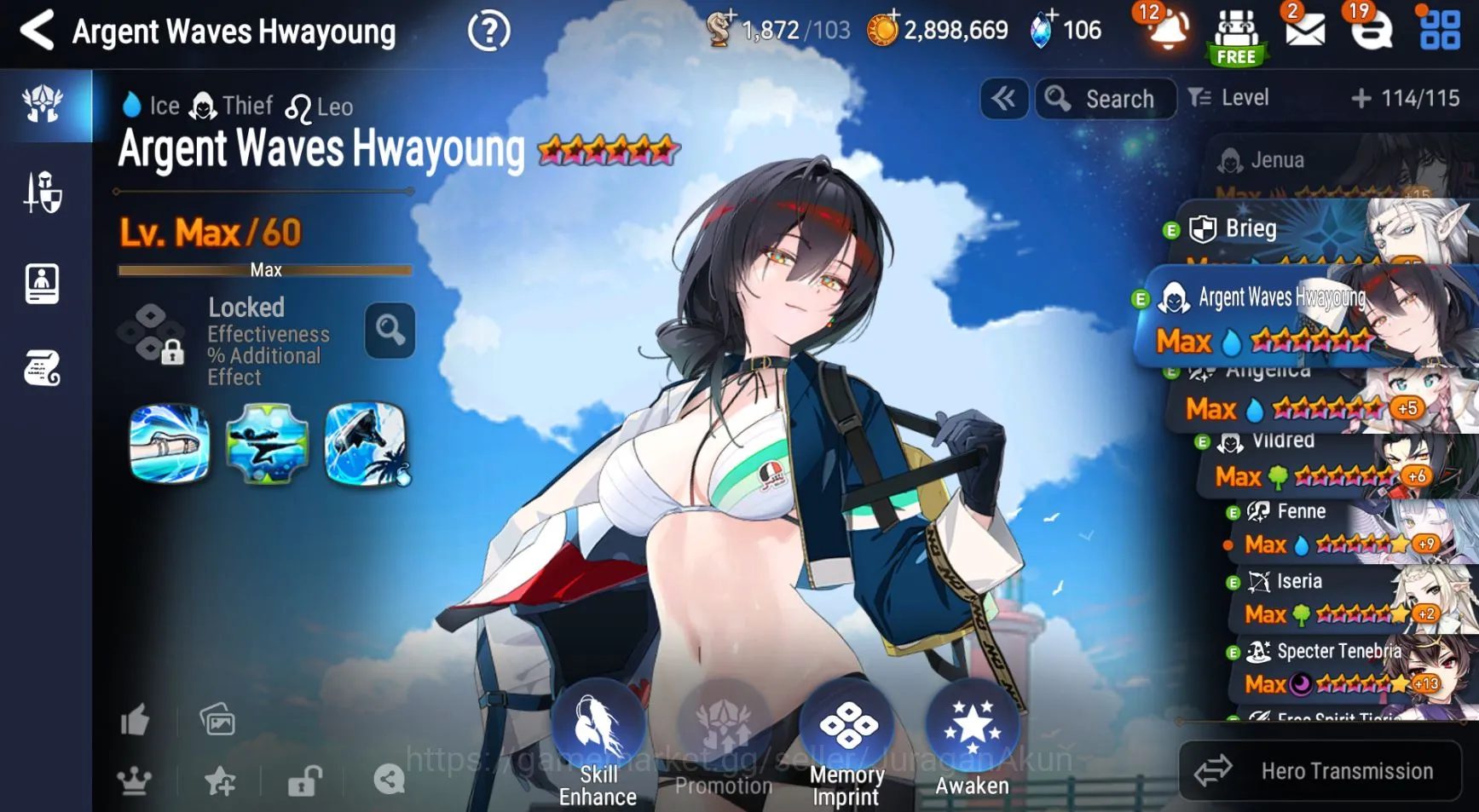 Epic Seven Accounts Mid-Tier Asia Unverif |4ML (WOTM Tenebria, DJ Basar, Urban Shadow Choux, Closer Charles) |Log Stove|Poh 2