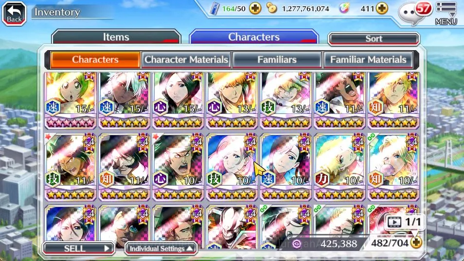 Bleach: Brave Souls Accounts Max Transcendence [GLOBAL]BP 2M|10 MAX 2