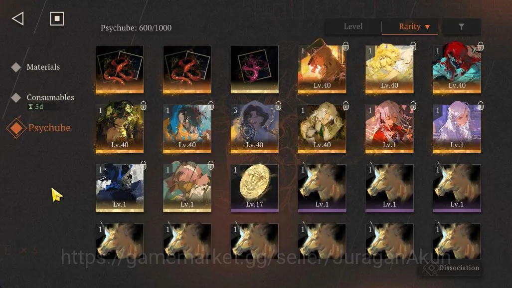 Reverse: 1999 Accounts GLOBAL|Lv54|9 *6 Crew,1 Limit [AnjoNala,KiperinaP1 image 5
