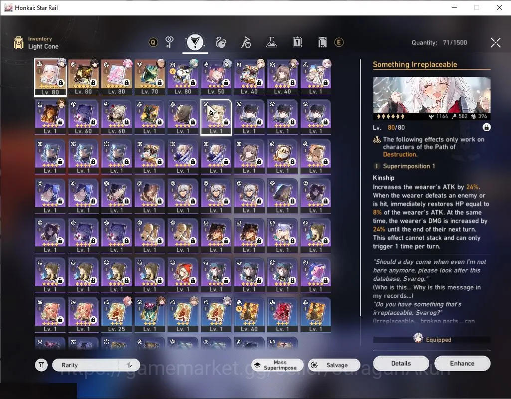 Honkai Star Rail Accounts ASIA | TL 62 | 4 Limited|(Cyrene,Dante E1)+Sign An image 4