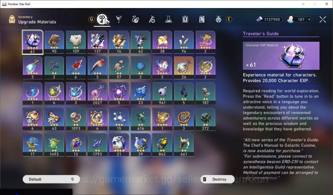 Honkai Star Rail Accounts Mid Game ASIA|TL67|6 Limited[Ruan Mei,Saber,Firefly,Feixiao,Robin,Archer,Etc]|Amphoreus|Take 5