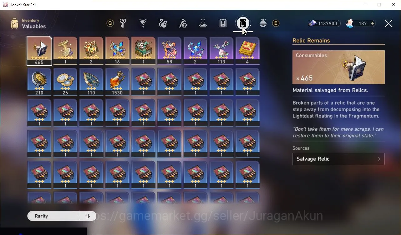 Honkai Star Rail Accounts Mid Game ASIA|TL67|6 Limited[Ruan Mei,Saber,Firefly,Feixiao,Robin,Archer,Etc]|Amphoreus|Take 7