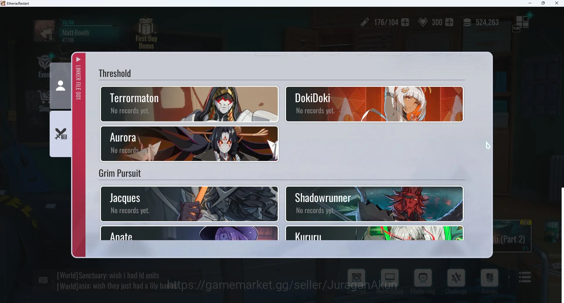 Etheria: Restart Accounts Starter [Sv Global-S4]Starte 4SSR (Lian,Xiada,Lingluo,Freya)|MC Male|Log Google|CheckSS(ER740) 3