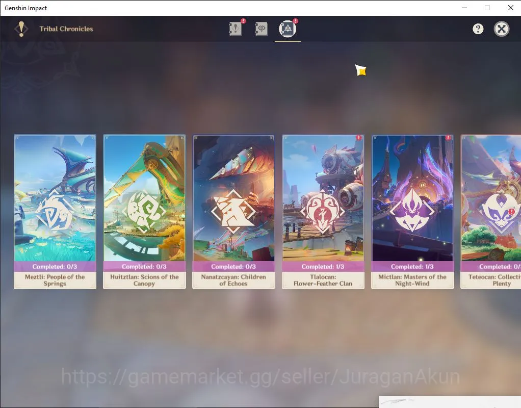 Genshin Impact Accounts Mid Game ASIA|AR 56| 11 Limited |Arlecino,Yelan,Furina,Kazuha,ZongLi,Nahida,Xiao,Eula,Etc|MC 13