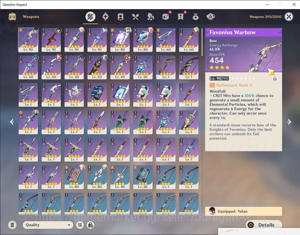 Genshin Impact Accounts Mid Game ASIA|AR 56| 11 Limited |Arlecino,Yelan,Furina,Kazuha,ZongLi,Nahida,Xiao,Eula,Etc|MC 6