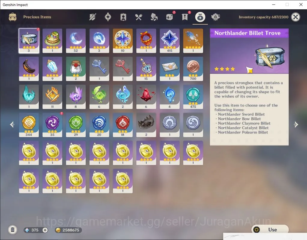 Genshin Impact Accounts Mid Game ASIA|AR 56| 11 Limited |Arlecino,Yelan,Furina,Kazuha,ZongLi,Nahida,Xiao,Eula,Etc|MC 9