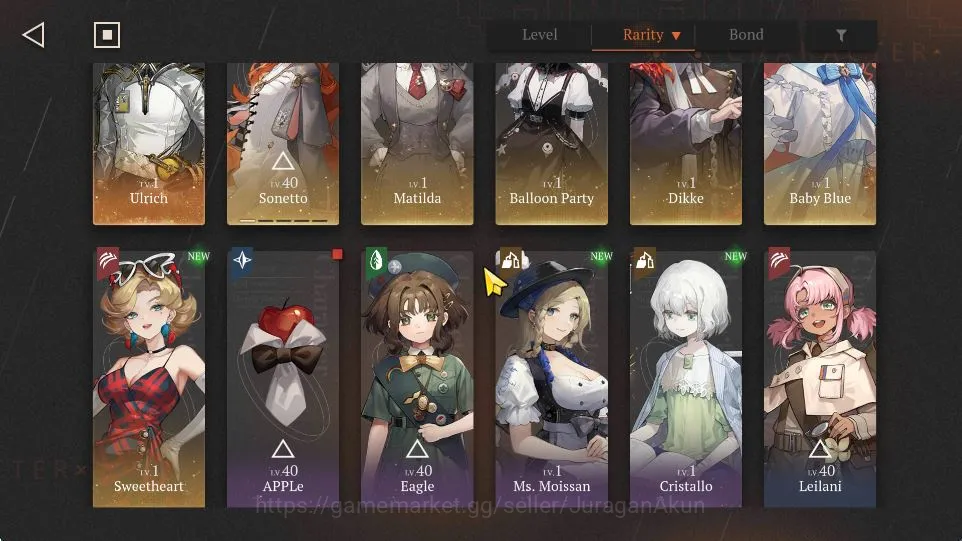 Reverse: 1999 Accounts Starter Global | Starter Ready Gatcha | 96 Unilog + 19,9K Clear Drop | 1 *6 Crew [Ulrich] | Log 4