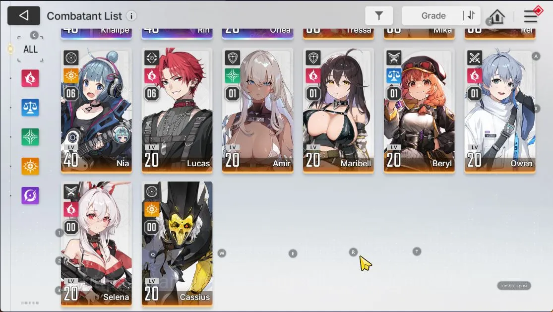 Chaos Zero Nightmare Accounts GLOBAL|LV 45|9 SSR (ChizuruM2,MagnaM1,OrleaM1,KayronM1,Veronica,Etc)+11 SR (NiaM6,LucasM6)+33 2