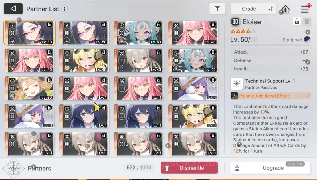 Chaos Zero Nightmare Accounts GLOBAL|LV 45|9 SSR (ChizuruM2,MagnaM1,OrleaM1,KayronM1,Veronica,Etc)+11 SR (NiaM6,LucasM6)+33 3