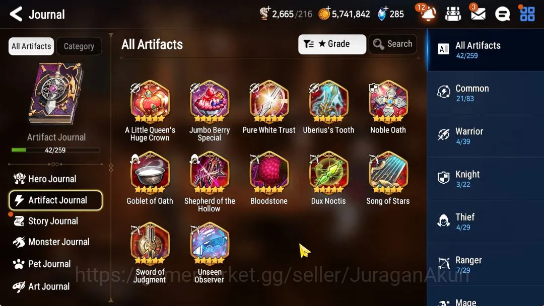 Epic Seven Accounts Starter GLOBAL Verif|Best Stratre|5 ML (Successor Taeyou,AElena,US Choux,etc)+Vildred,Ravi,Choux,etc|POH 5