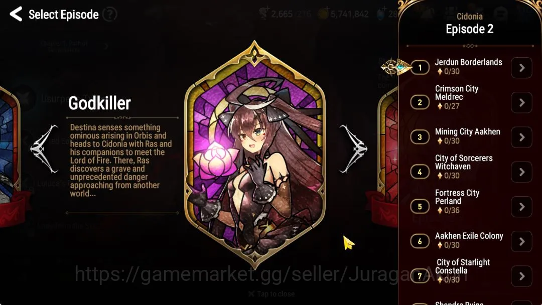 Epic Seven Accounts Starter GLOBAL Verif|Best Stratre|5 ML (Successor Taeyou,AElena,US Choux,etc)+Vildred,Ravi,Choux,etc|POH 6