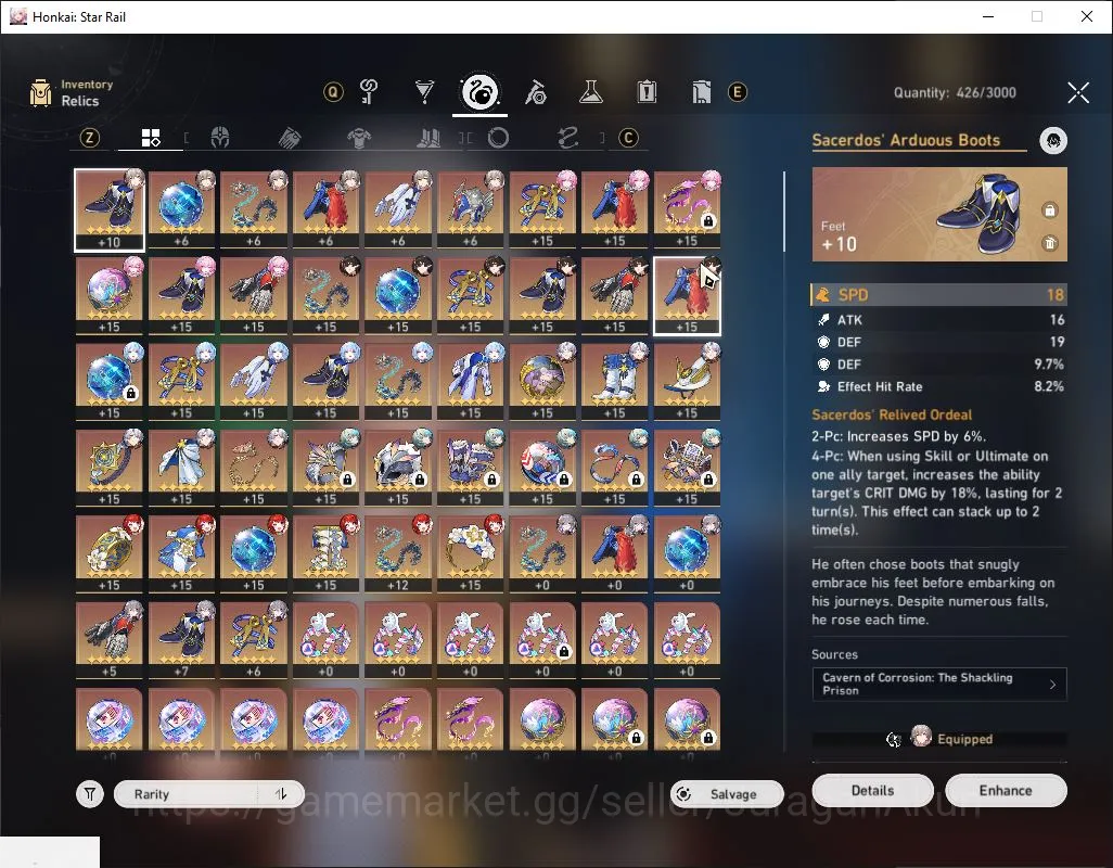 Honkai Star Rail Accounts Mid Game ASIA|TL 65|7 Limited |Cyrene+Sign,Phainon,3B,Dante,Cerydra,Anaxa,Etc|9K SJ|MC 5
