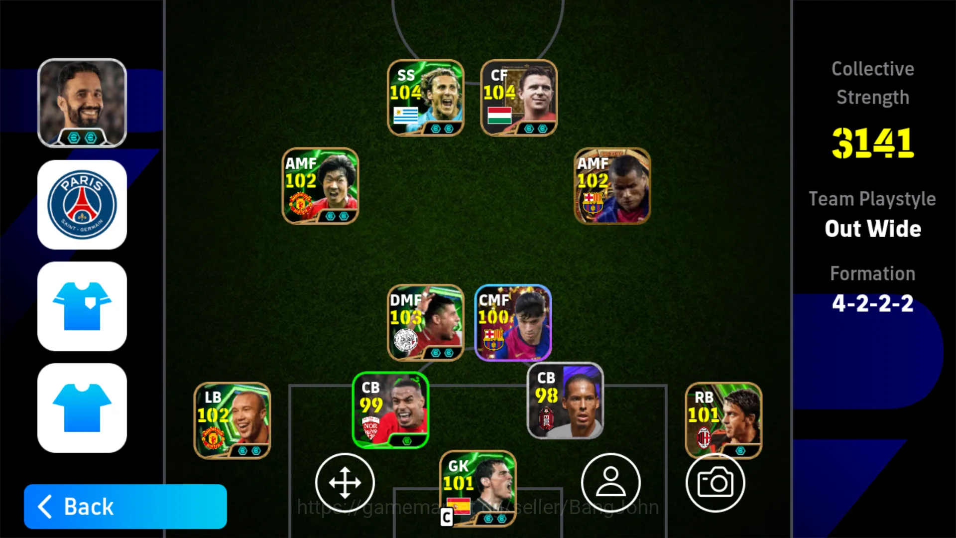 MOBILEl Power 3141 | puskas epic db l forlan epic db l atep rizal blitz ~EFB145B eFootball Others MOBILEl Power 3141 | puskas epic db l forlan epic image 1