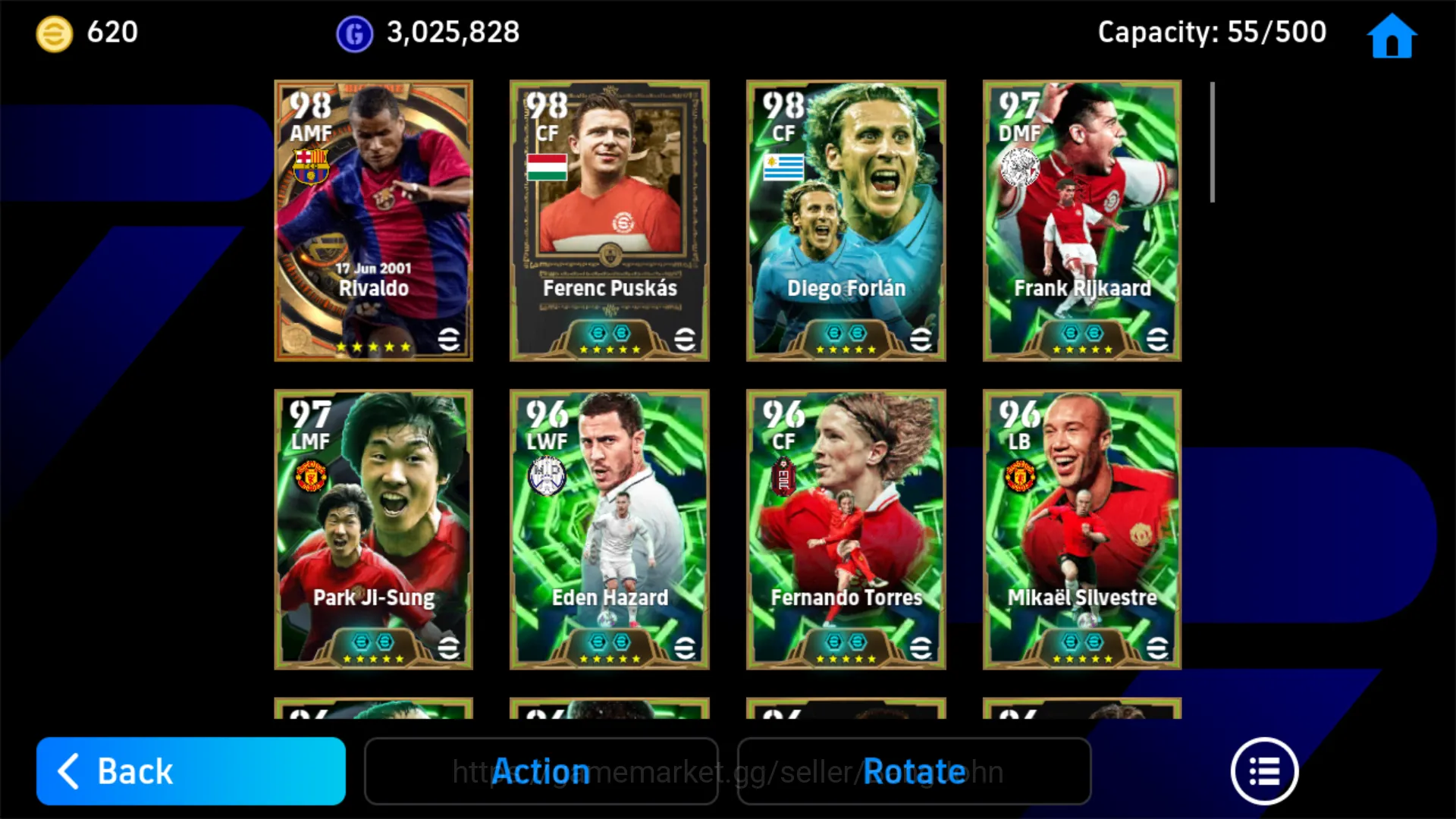eFootball Accounts Others MOBILEl Power 3141 | puskas epic db l forlan epic db l atep rizal blitz  ~EFB145B 4