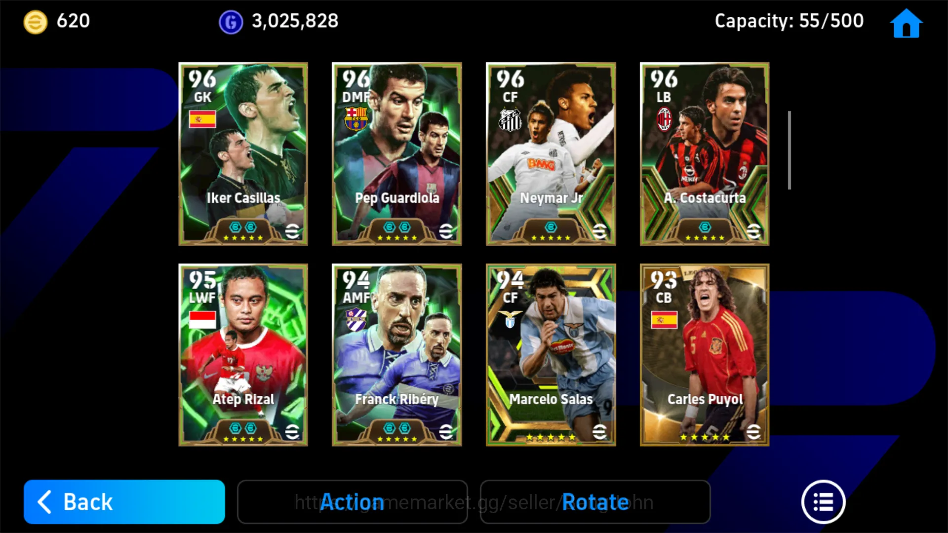 eFootball Accounts Others MOBILEl Power 3141 | puskas epic db l forlan epic db l atep rizal blitz  ~EFB145B 5