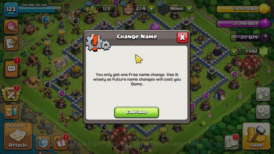 Clash of Clans Accounts Mid-Tier TH12-BH 6|LV 123|HH 9|BK 29,AQ 43,GW 20,MP 30,RC|1502 Gem|CN ON|Protect OFF|TAKE 6