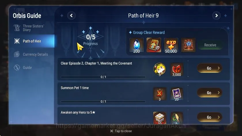 Epic Seven Accounts Global Unverif|BestStarter|5ML (Candy,HLua,SageViv image 2