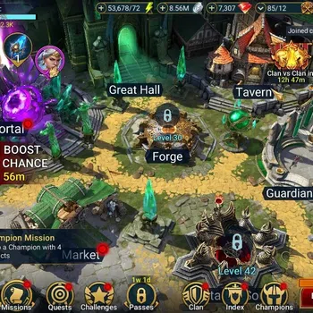Raid: Shadow Legends Accounts Mid-Game Lv 19|602K Power|1 Mythic(The Calamitus)+16