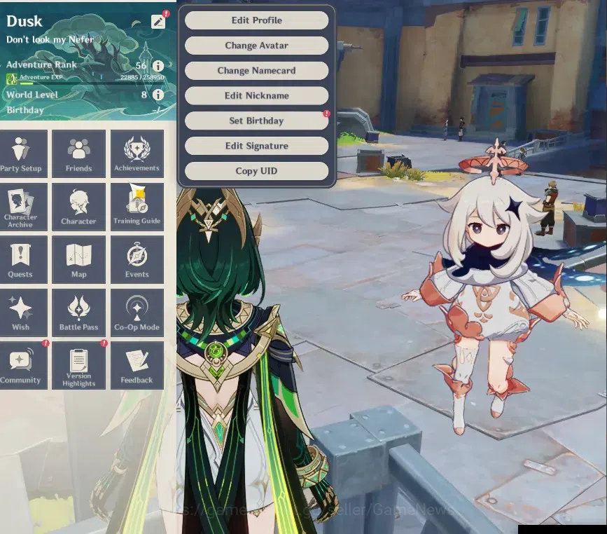 Genshin Impact Accounts Others Asia|AR 56|1 Limited + 1 (*5 Weapon)|Nefer C5|Skyward Pride|BD Unset|Mc Female|Take 19