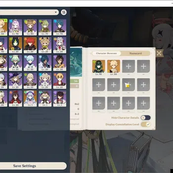 Genshin Impact Accounts Others Asia|AR 56|1 Limited + 1 (*5 Weapon)|Nefer C5|Skyward Pride|BD Unset|Mc Female|Take