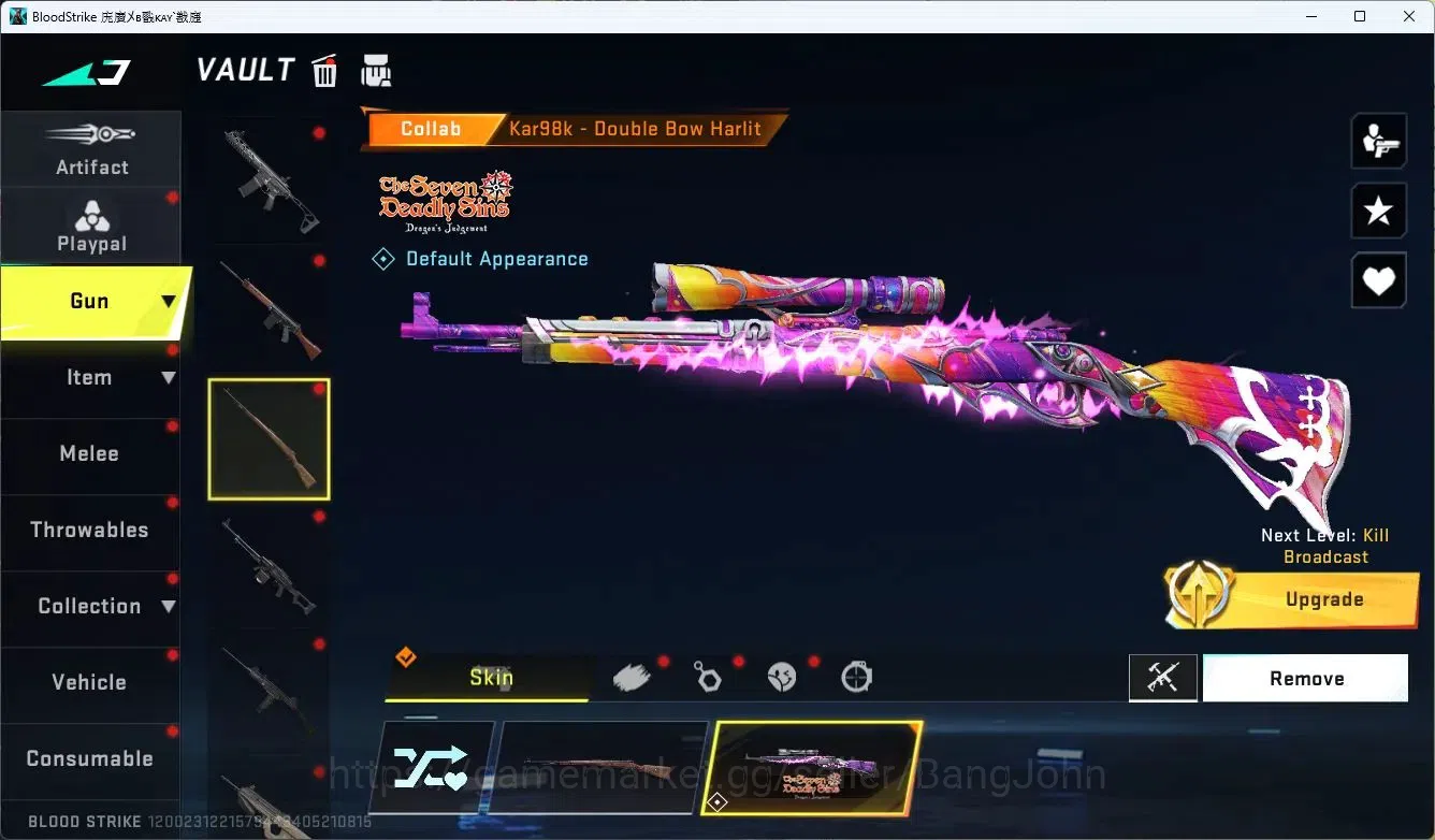 Blood Strike Accounts ASIA | 2 7DS: KAG-6,Kar98k|7 ULTRA GUN|2 LIMITED G image 13