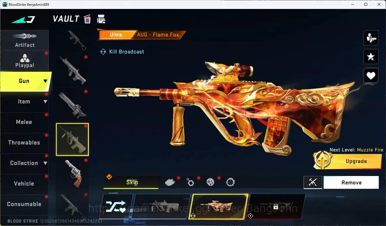 Blood Strike Accounts ASIA | 2 7DS: Kar98k,QBZ95|1 TR: MCX|3 ULTRA GUN|1 image 6